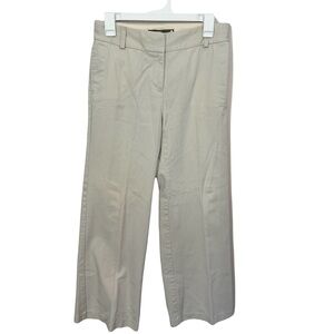 J. Crew Cream Khaki Chinos Size 4 Office Work Attire Business Casual